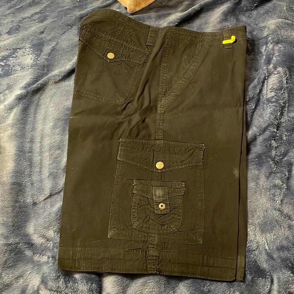Black Cargo shorts